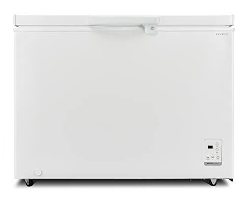 INFINITON CH-MF30 - Congelador horizontal, 292 Litros, Blanco, Dual System, Defrost 4D Cooling, Congelador 4 estrellas, Fast Freezing, Control electrónico