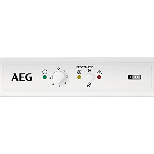 AEG ABB682F1AF Congelador Vertical Integrable, Bajo Encimera, 82 cm, Estático, FrostMatic, Panel de Control Electrónico, 4 cajones, Door on Door, Clase F
