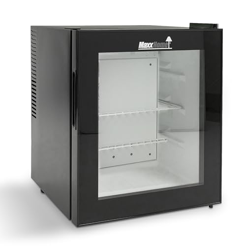 MaxxHome Mini Refrigerador 38L - 230V, frigorífico de sobremesa de una Puerta, diseño Retro, Adecuado para el hogar, la Oficina y Otras Aplicaciones domésticas