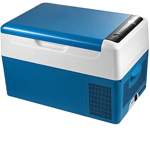 Moracle Refrigerador Portátil 22LNevera Portátil para Coche Refrigerador Doméstico Refrigerador del Automóvil