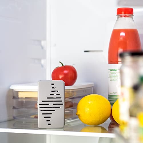 Wessper 2x Desodorante para nevera, refrigerador, desodorizante, removedor de olores, limpiador para nevera, congelador, removedor de olor